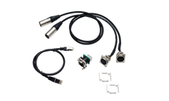 Adapter cable set for 2Port Node 5-pin XLR rack mount kit